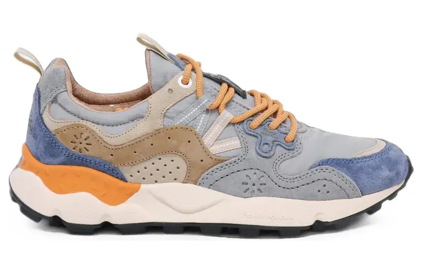 Flower Mountain lace-up suede “Blue” (2017818013B30)