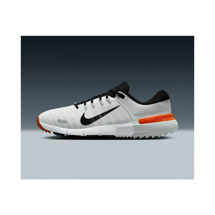 Nike Free Golf Next Nature “White / Safety Orange / Black” (FN0332-103)