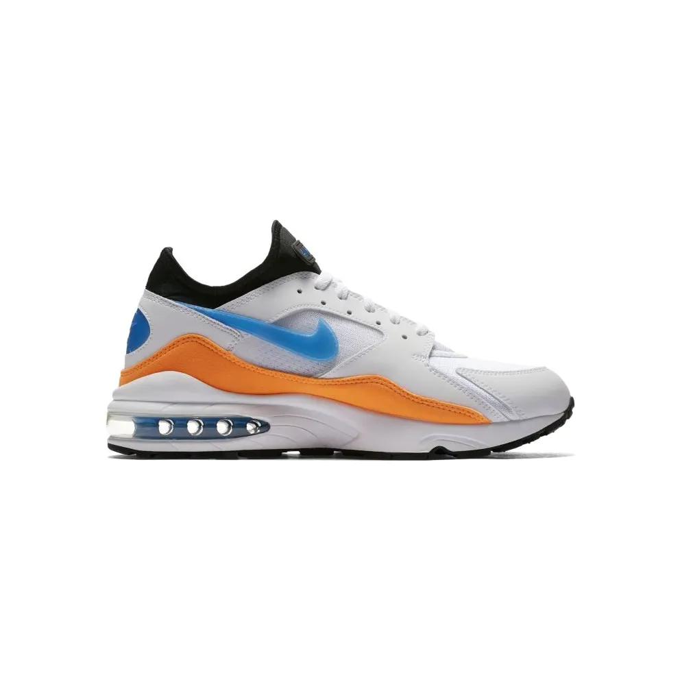 Nike Air Max 93 Nebula Blue Orange White/Nebula Blue-Total Orange-Black (306551-104)