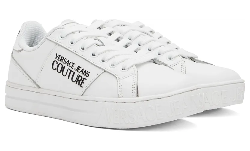 Versace Jeans Couture White Eco Dye Court 88 Sneakers (E72VA3SKBEZP097) (4)