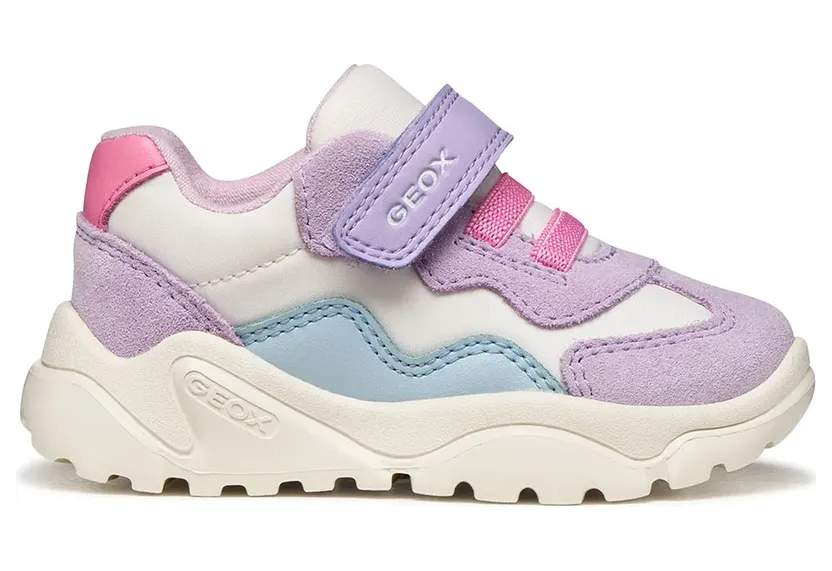 Geox sneaker Melkwit/Lila (B455QB0FU22-C1022)