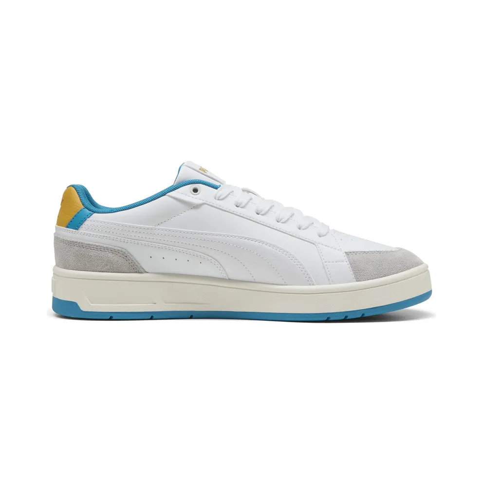 Puma Court Classico Sport “Puma White / Puma White / Tropical Blue” (400731_10)