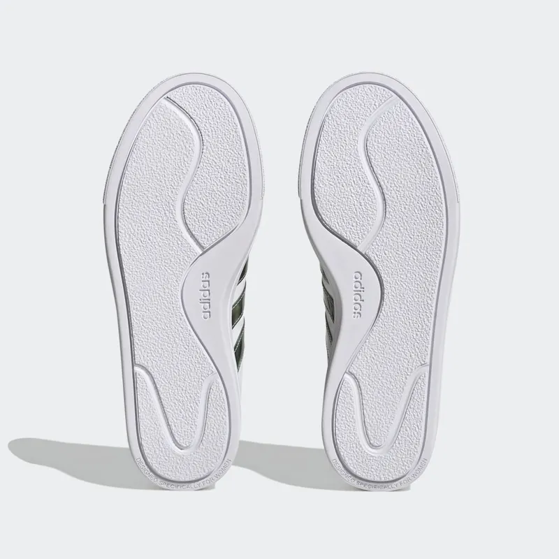 Adidas Court Platform Cloud White / Cloud White / Linen Green (HP9434)