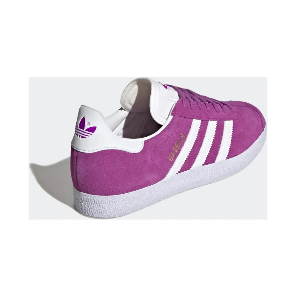 Adidas Gazelle Shock Purple / Cloud White / Gold Metallic (HQ4413)