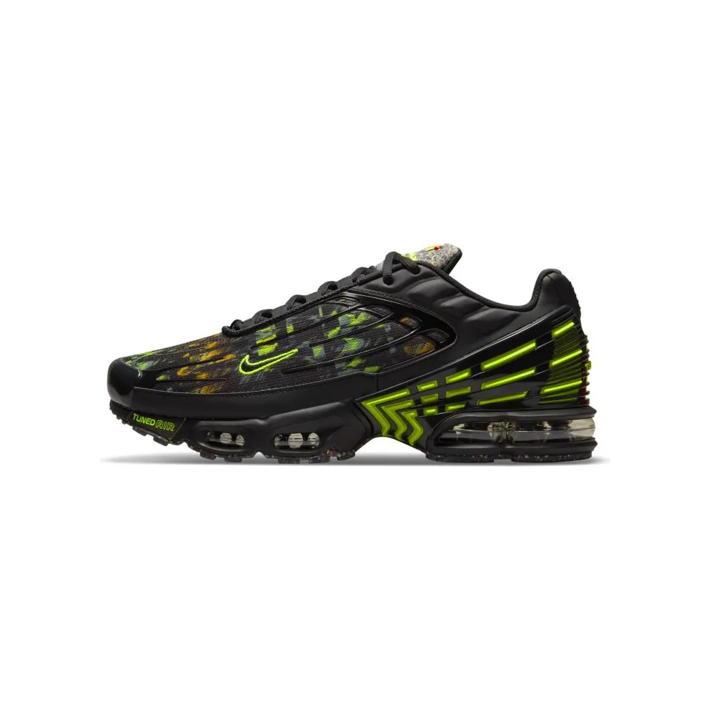 Nike Air Max Plus 3 “Black / Brigade Blue / Hazel Rush / Volt” (DM9097-001)