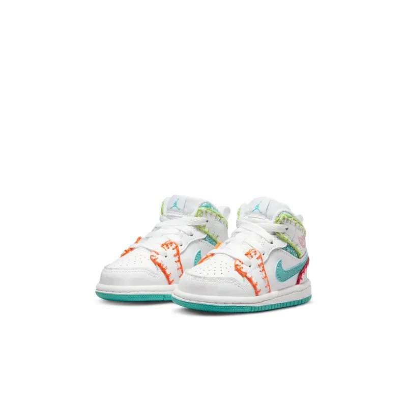 Jordan 1 Mid SE Washed Teal Rush Pink (DM6220-100)