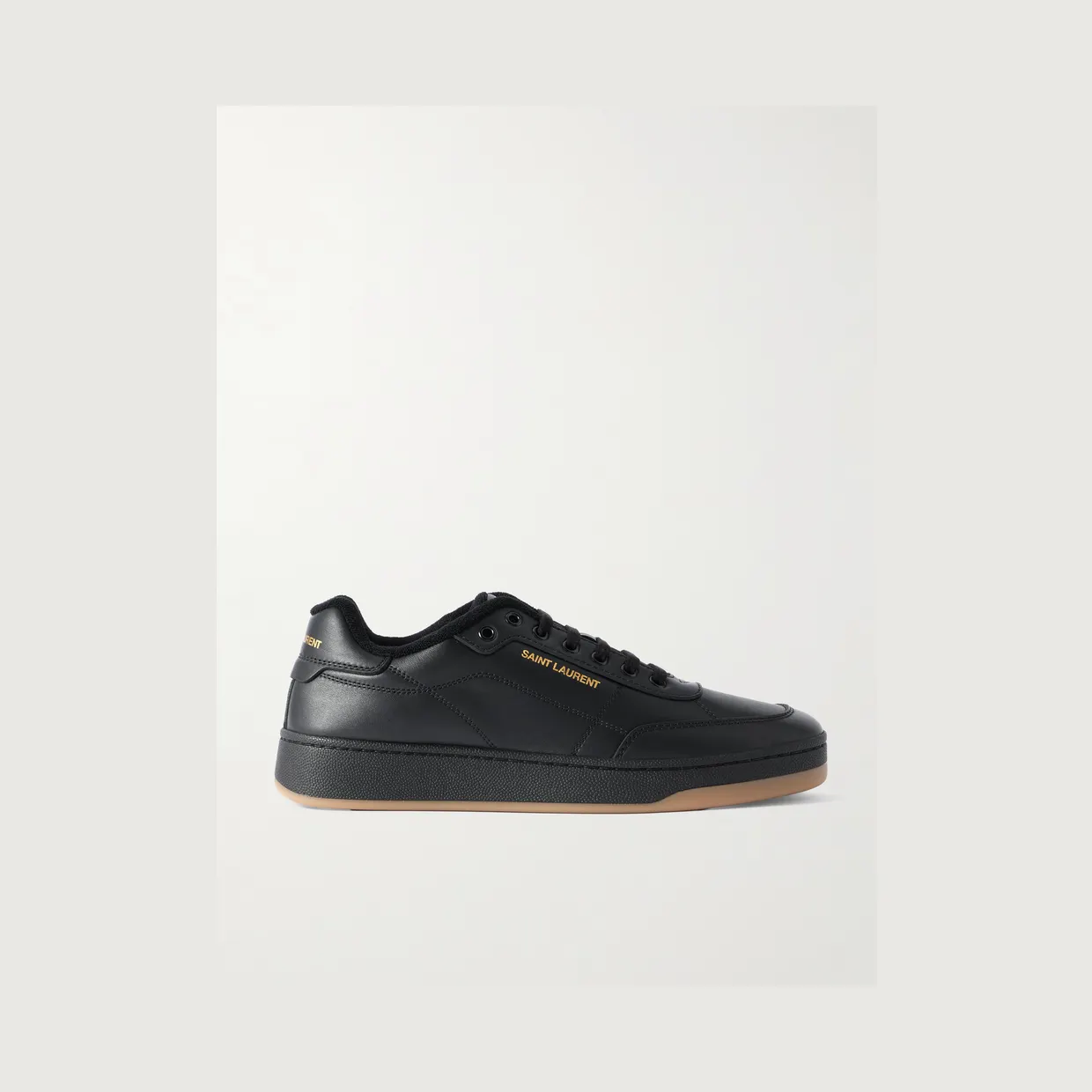 Saint Laurent SL/61 Leather Sneakers Black (81947600N00)