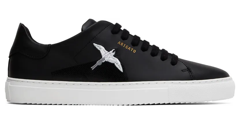 Axel Arigato Black Clean 90 Taped Bird Sneakers (28484)