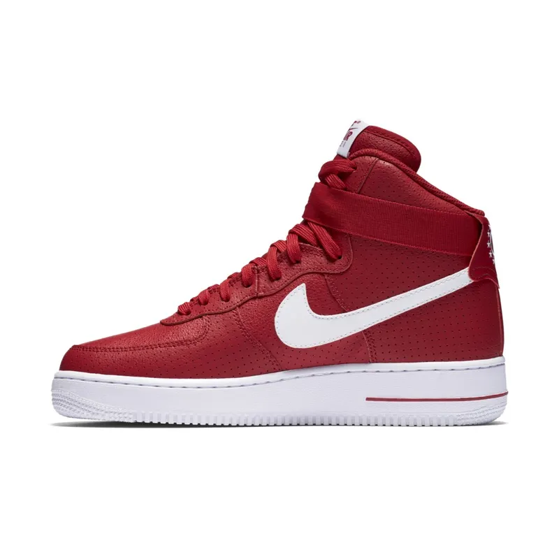 Nike Air Force 1 High Gym Red Perforated Gym Red/White (315121-606)