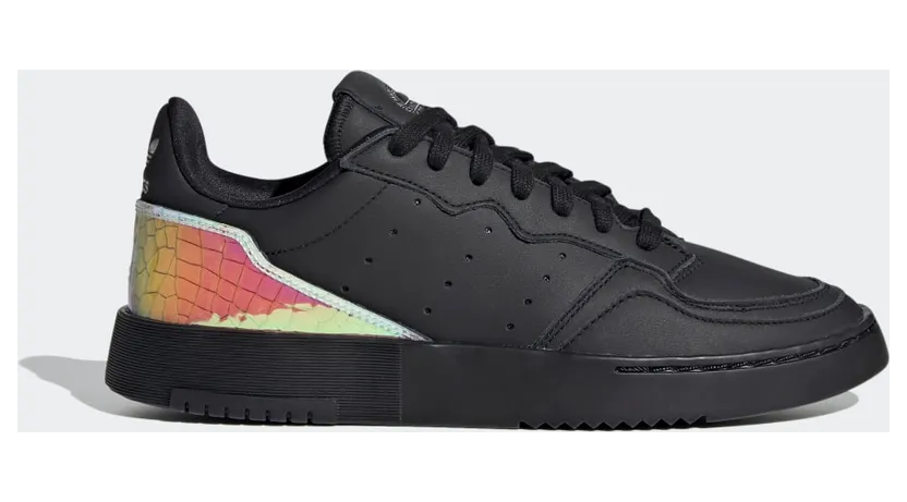 adidas Supercourt Schuh Core Black / Core Black / Cloud White (FW8445)