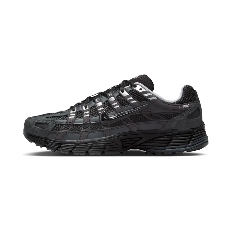 Nike P-6000 Suede “Anthracite / Chrome / Metallic Silver / Black” (HF0015-002)