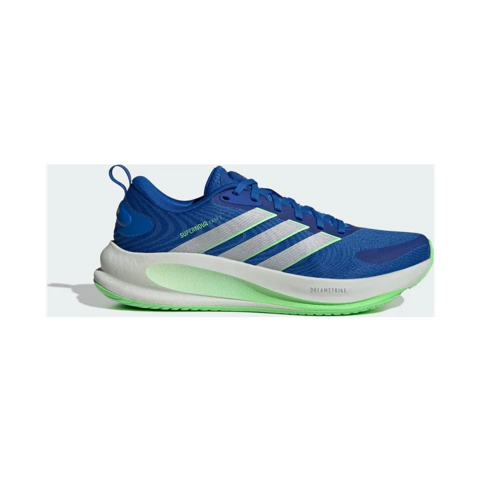 Adidas SUPERNOVA EASE 2 M Running Shoes Blue / Silver Metallic / Lime Burst (JQ3910)
