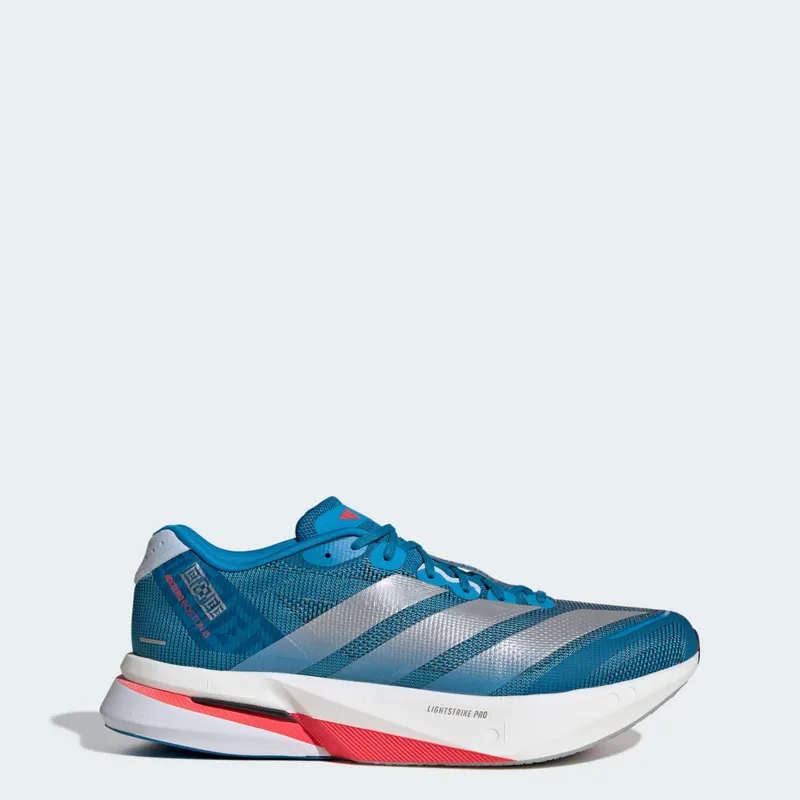 Adidas Adizero Boston 13 Solar Blue / Silver Metallic / Dark Solar Blue (JR4868)