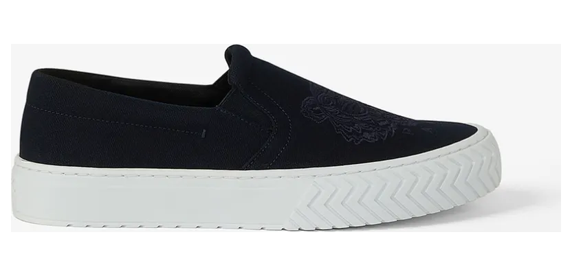 KENZO Baskets sans lacets K-Skate Tigre en toile (FA62SN200F70)