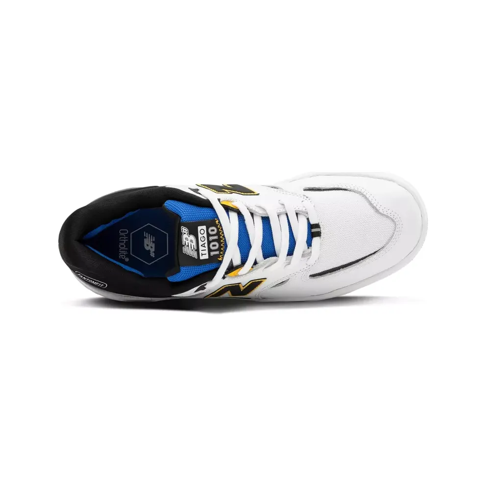 New Balance Numeric 1010 White Blue Yellow White/Black (NM1010WT)