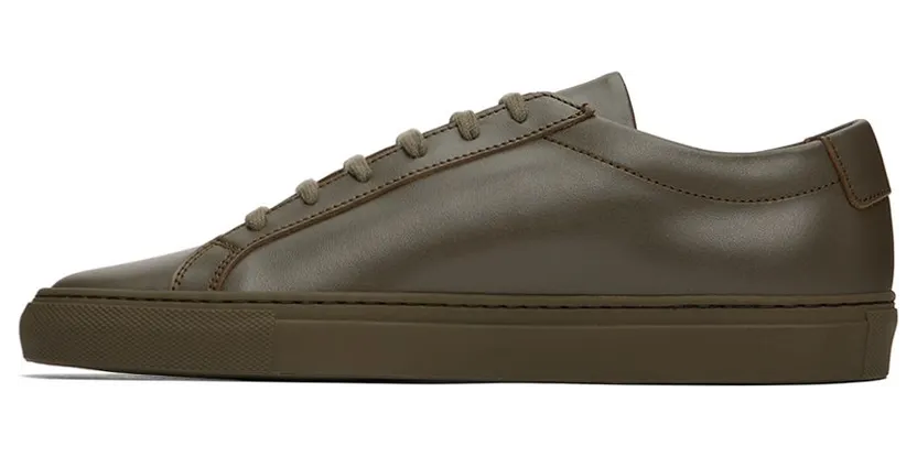 Common Projects White Original Achilles Low Sneakers (ARTICLE 1528) (3)
