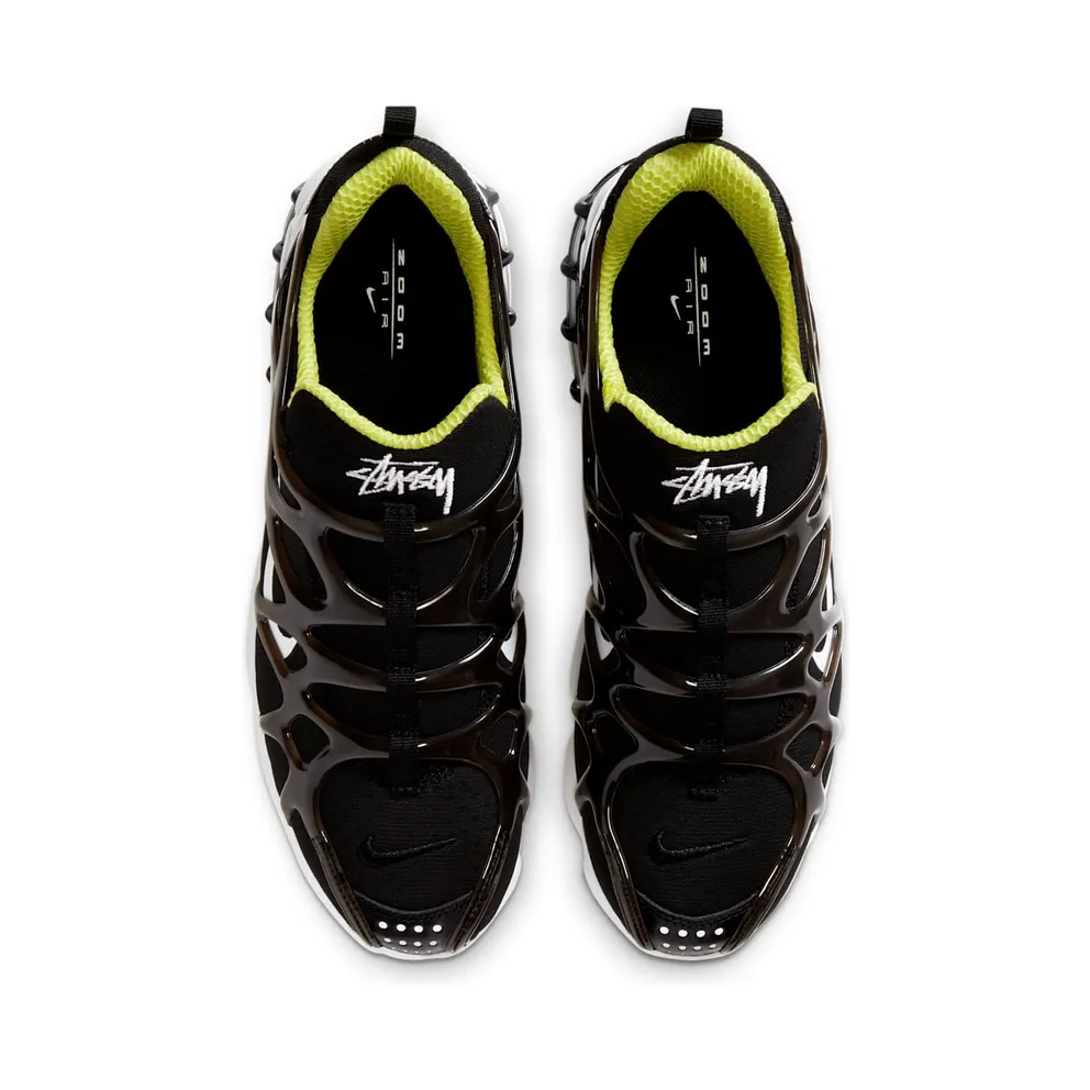 Nike x Stussy Air Zoom Spiridon ‘Kukini’ Black Bright Cactus (2020) (CJ9918-001)