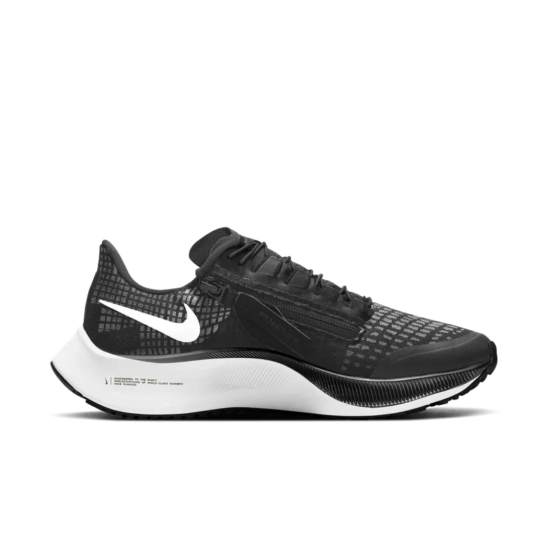 Nike Air Zoom Pegasus 37 FlyEase Running (Wide) Black (CV1769-003)