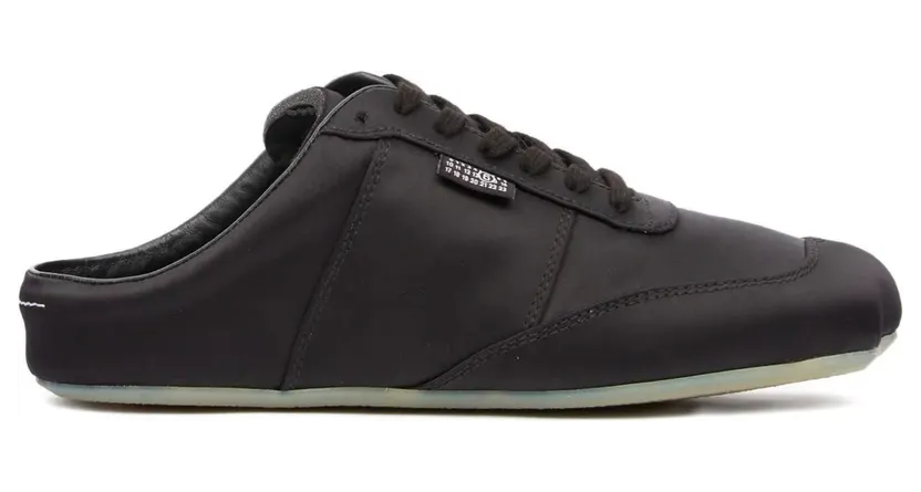 MM6 Maison Margiela Factory aus Satin – Black (S59WS0246P7559)