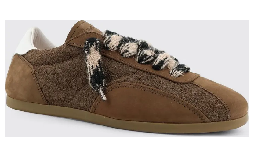 Represent Low-Pro Nubuck and Suede Sneakers Brown (MLM10053516)