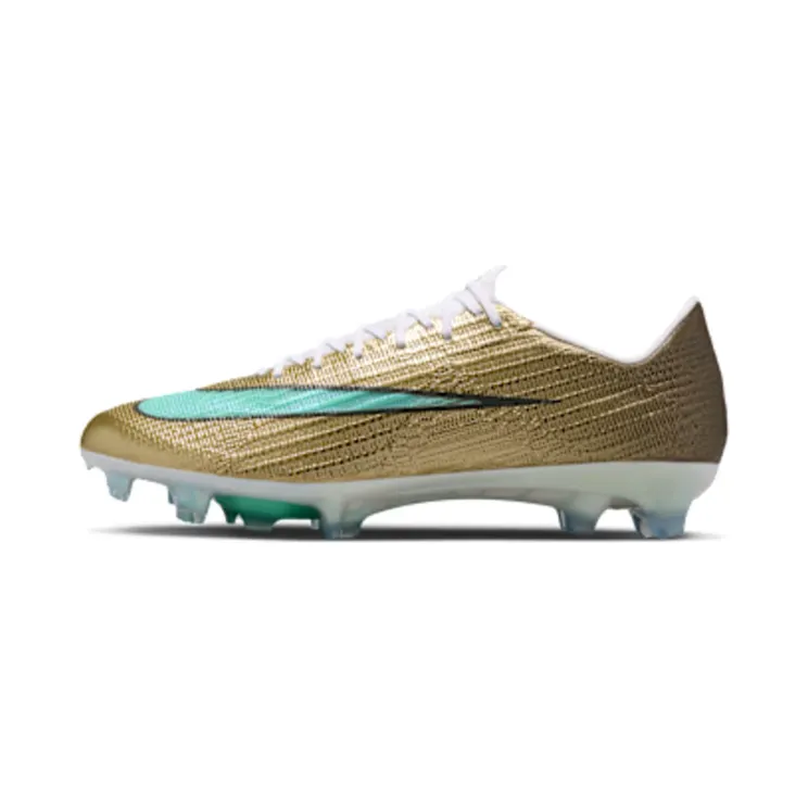 Nike Mercurial Superfly 11 Elite ‘Kylian Mbappé’ Firm-Ground Low-Top “Metallic Gold/Green Glow” (IO3791-701)