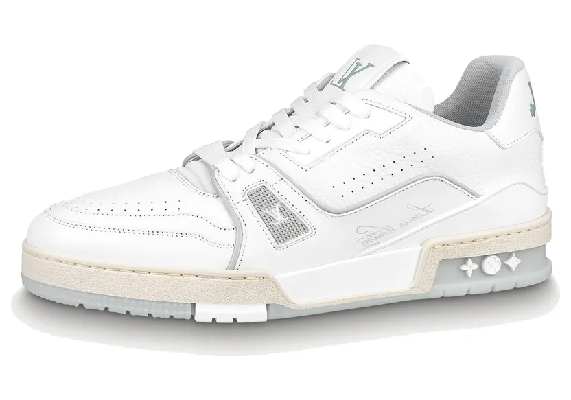 Louis Vuitton Trainer White Signature (1A8WB9)