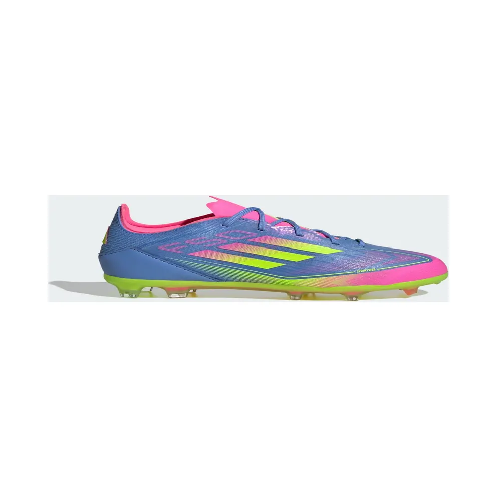 adidas F50 Elite Firm Ground Boots Kids “Blue Fusion / Lucid Lemon / Lucid Pink” (IE1306)