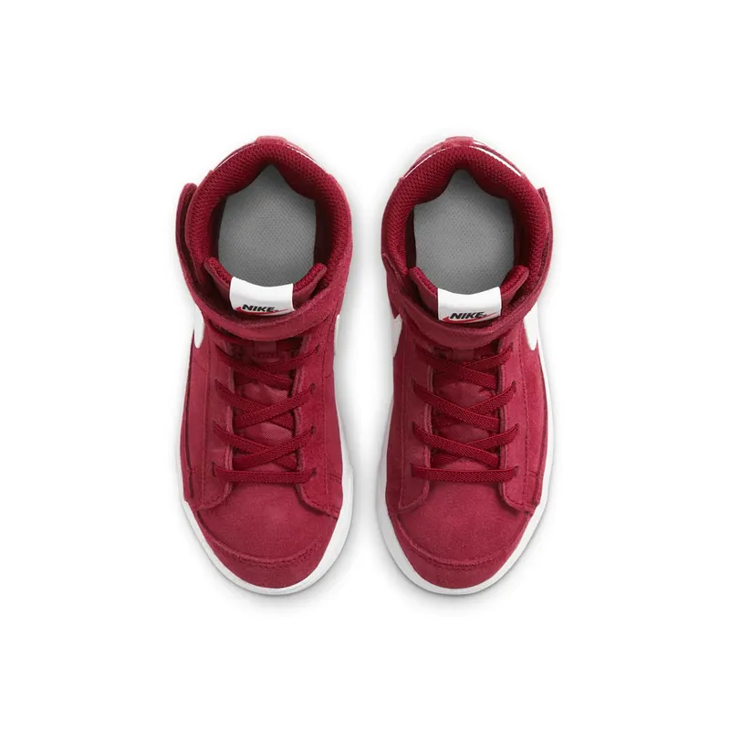 Nike Blazer Mid’ 77 Suede Younger Kids’ Red (DD1850-600)