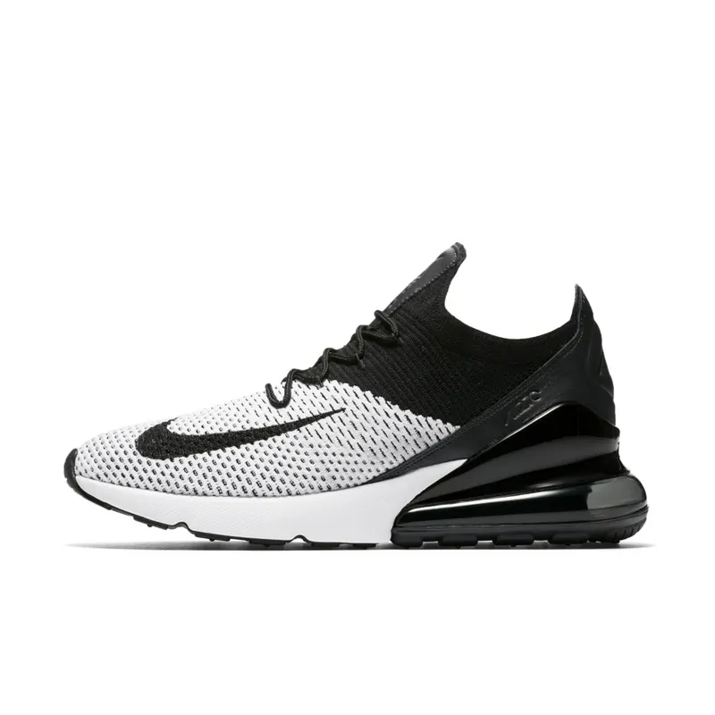 Nike Air Max 270 Flyknit White Black White/Black-Anthracite (AO1023-100)