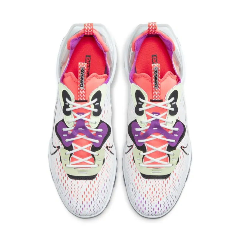 Nike React Vision Barely Volt Laser Crimson Summit White/Barely Volt-Laser Crimson-Black (CD4373-102)