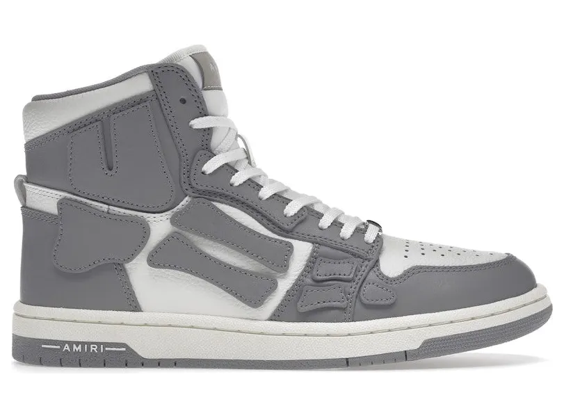 AMIRI Skel Top Hi Grey White (SS22MFS002-043)