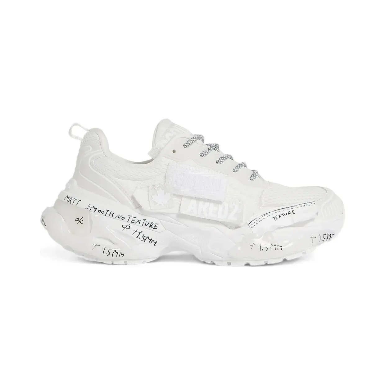 DSQUARED2 Faster “White” (SNM046135508740)