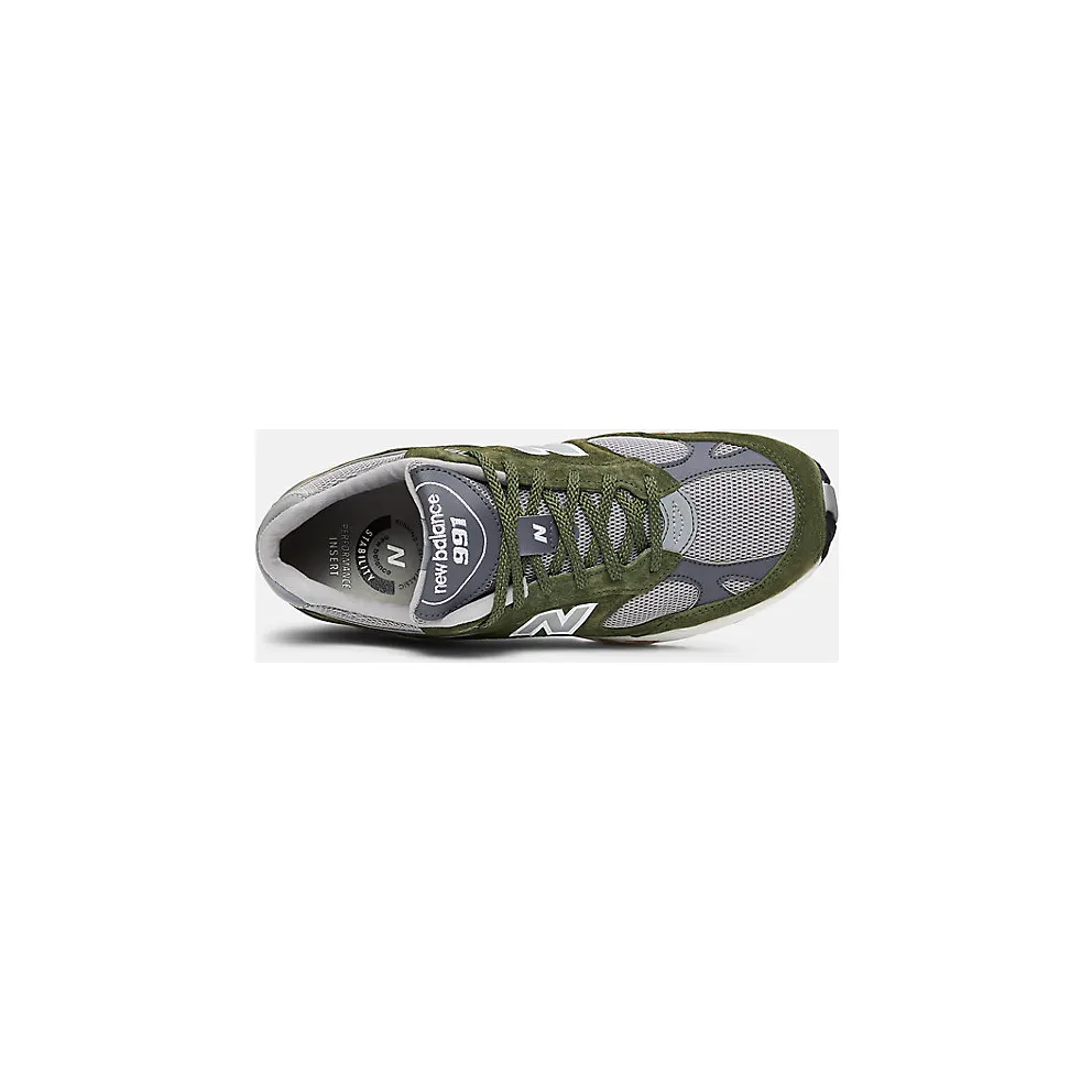 New Balance New Balance Green/Grey/Brown (M991GGT)