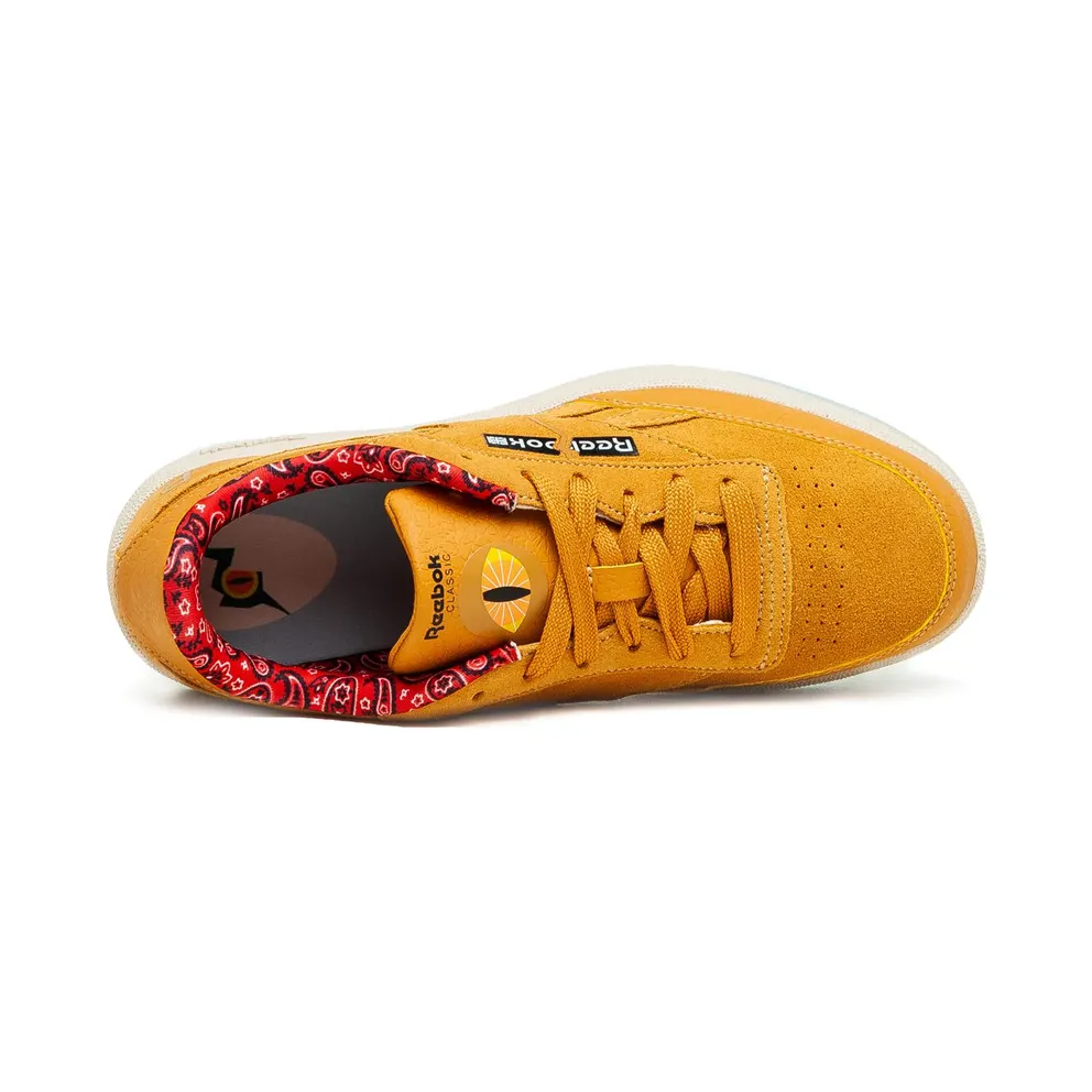 Reebok Jurassic Park Club C 85 Rich Ochre / Diffused Blue / Stadium Red (GZ0536)