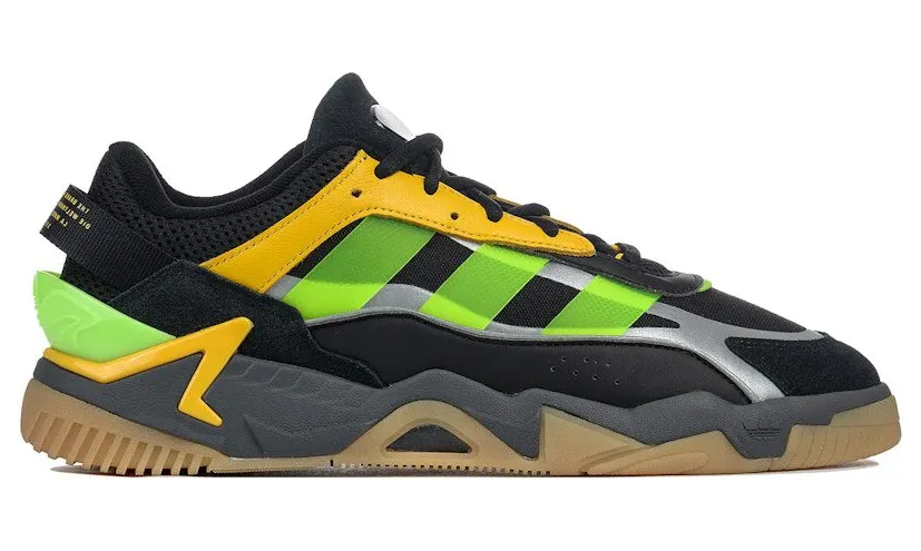 adidas Niteball 2 Black Signal Green Yellow (GX0771)