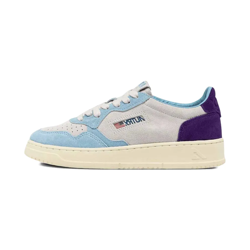 Autry Medalist Low Suede “Patridge/Muave” (AULW-TS02)
