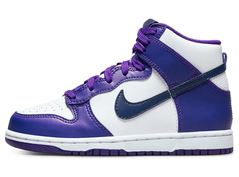 Nike DUNK HI (PS) “Navy/Purple” (DH9753-100)