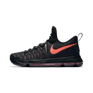 Nike KD 9 Aunt Pearl “Black / Hot Punch” (881796-060)