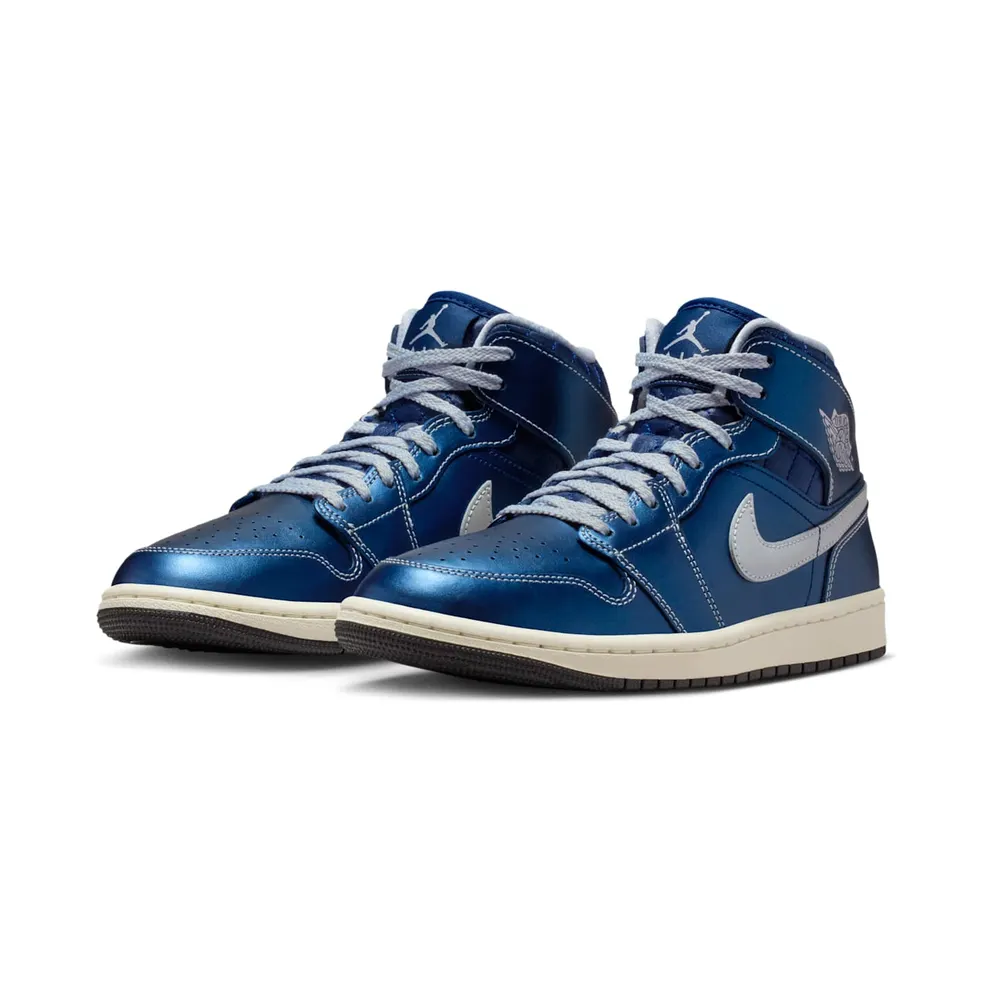 Air Jordan 1 Mid “Metallic Blue” (IM5128-001)