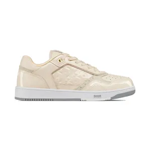 Dior B27 Low Cream Patent Dior Oblique Gravity Embbossed (3SN272ZYV-H140)