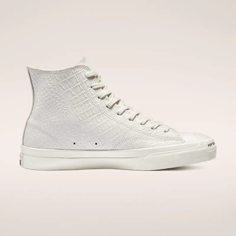 Converse Jack Purcell Pop Trading Company Dragonskin Egret/Black-Egret (170543C)