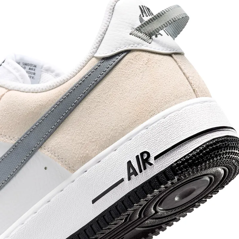 Nike Air Force 1 White/Black/Cool Grey/Metallic Cool Grey (IR2007-100)