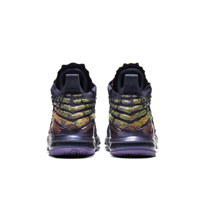 Nike LeBron 17 Monstars (GS) Navy Heather/Multi-Color-Black (CW1036-400)