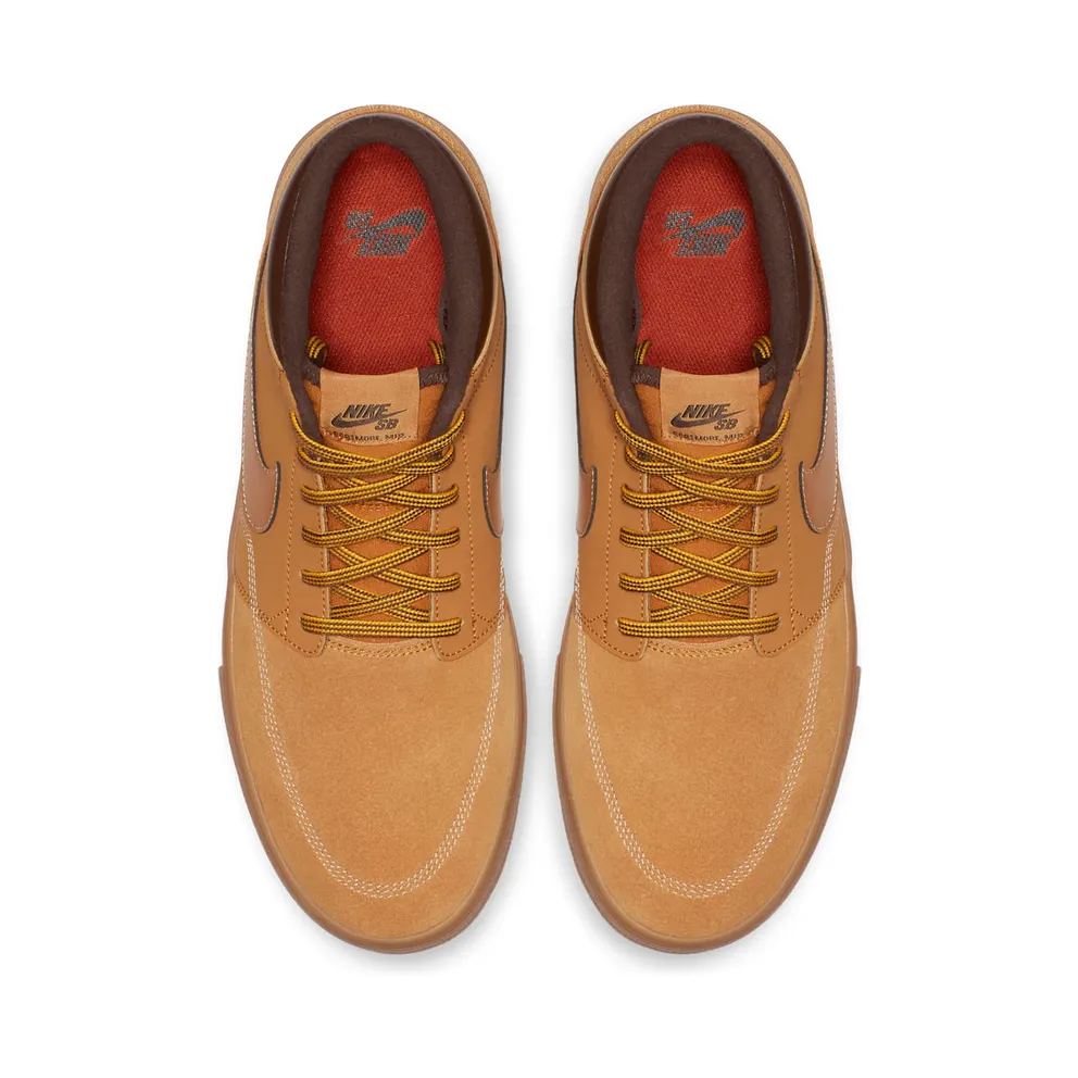 Nike SB Portmore 2 Solarsoft Mid Bronze Bronze/Gum Light Brown-Particle Beige-Bronze (AJ6978-779)