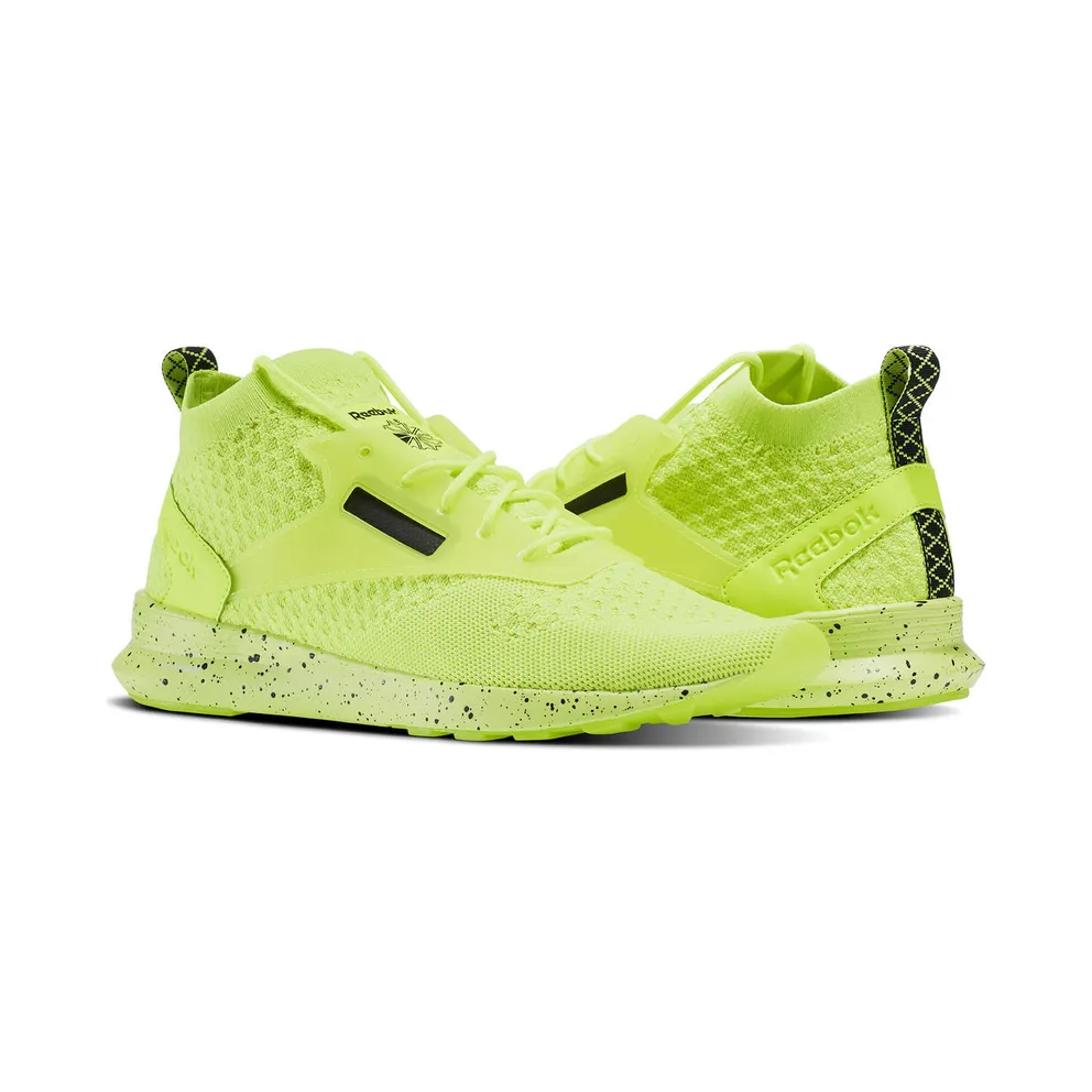 Reebok Zoku Runner Ultra Knit Is Solar Yellow Black White (BS6313)