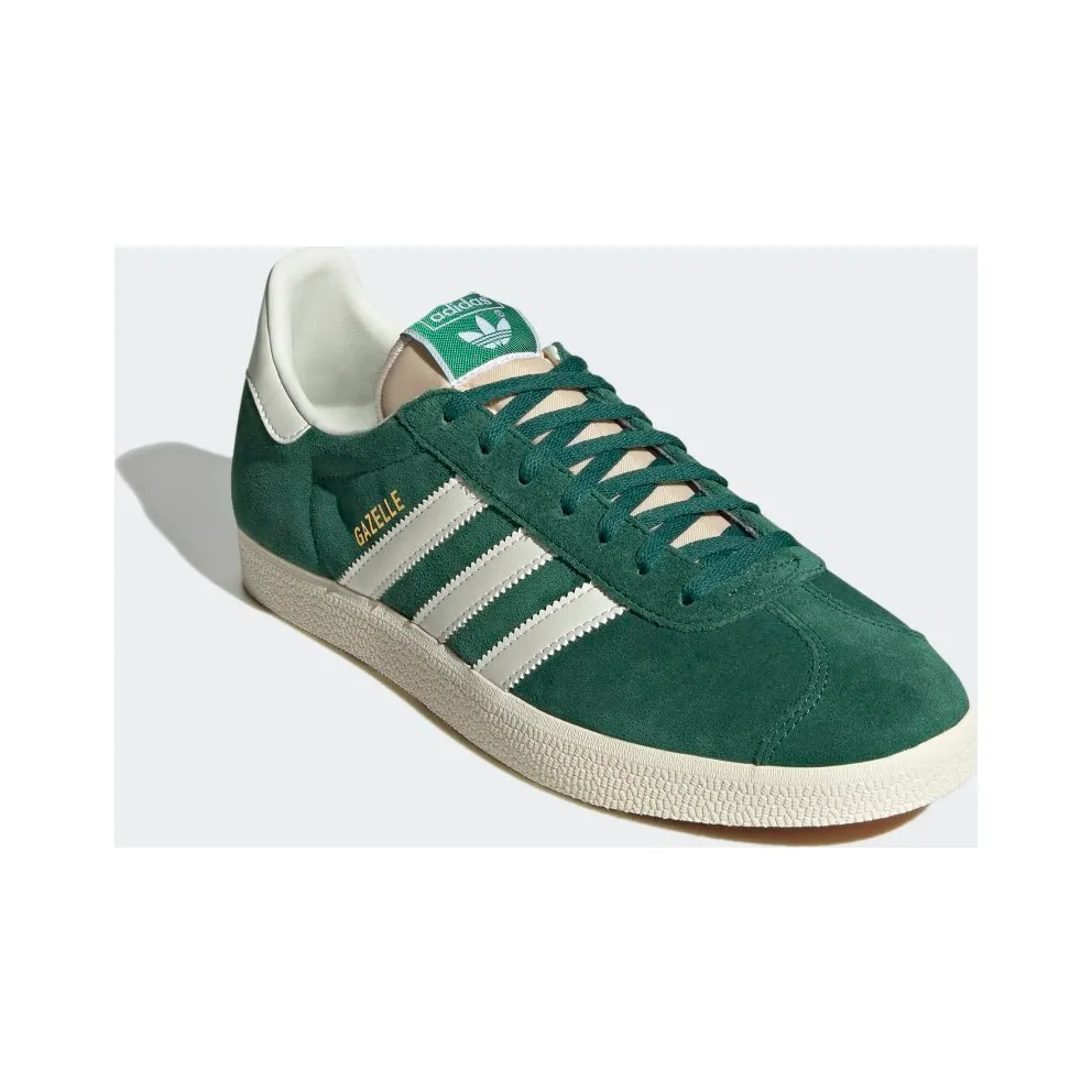 Adidas Gazelle Dark Green / Off White / Cream White (GY7338)