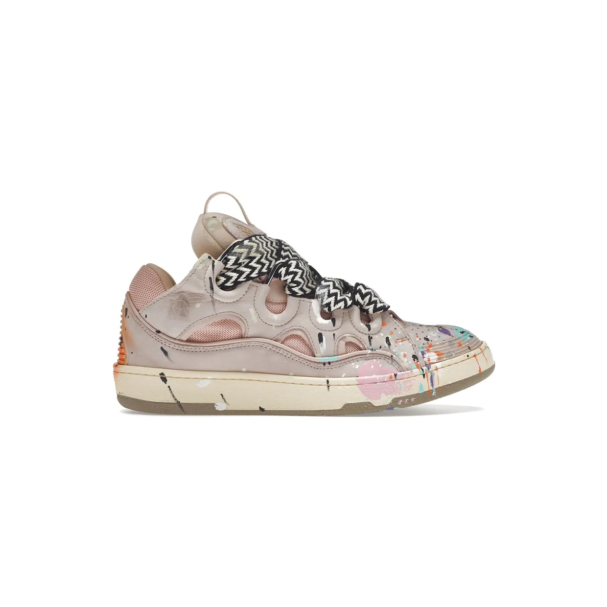 Lanvin Leather Curb Gallery Dept. Pale Pink Multi (FM-SKRK11-DRGD-P22B5S0) (2)