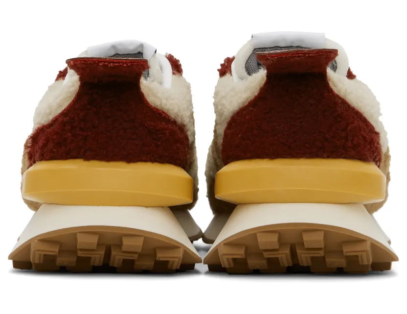 Lanvin Beige Fleece BumpR Sneakers (FM-SKBRUC-SHRI-H21) (4)