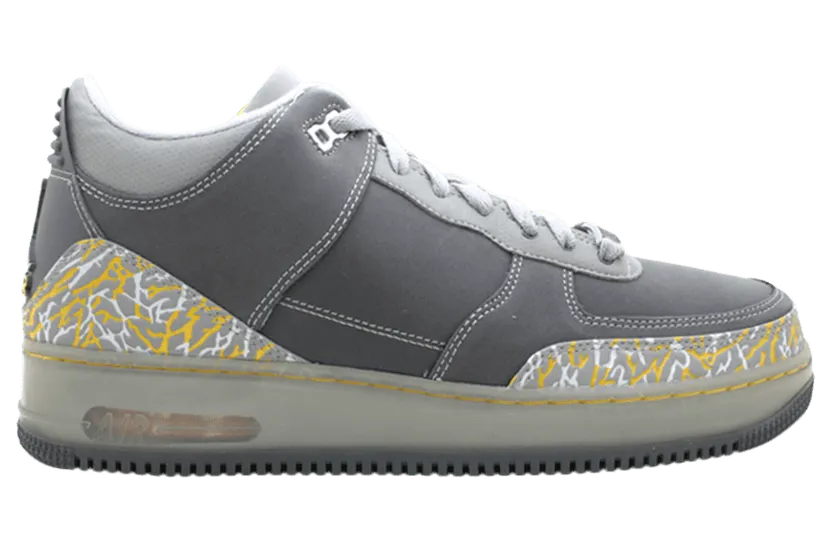 Jordan AJF 3 Flint Grey Varsity Maize