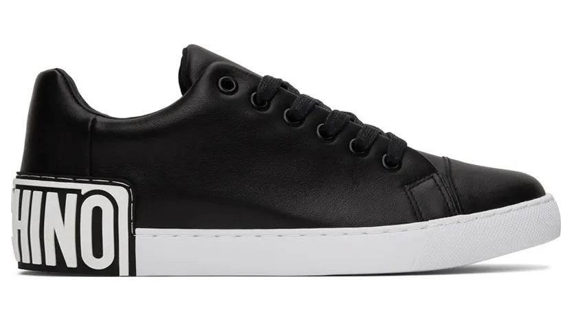 Moschino Black Logo Heel Low (MB15402G1D GA0)